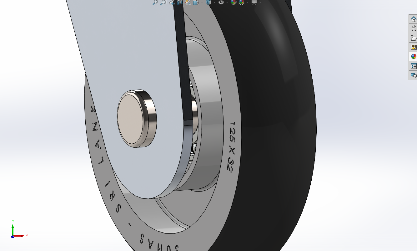 A0004925-125X32 转向轮 _ Suhas 品牌